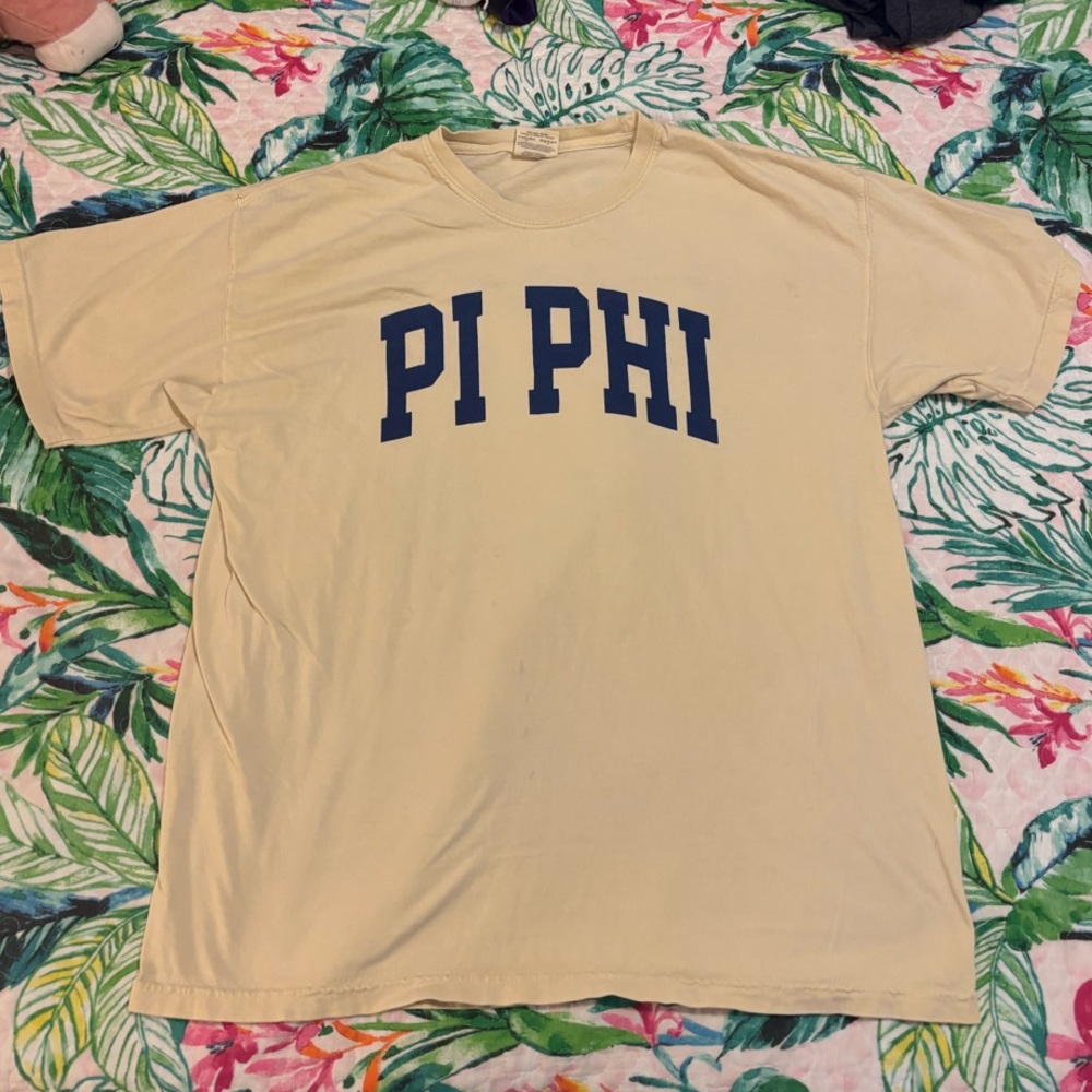 Pi Phi Beige T-Shirt